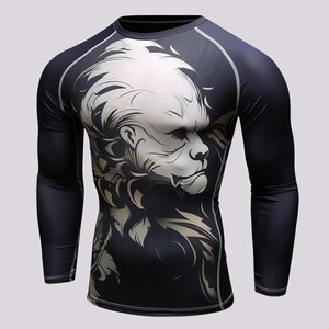 Camiseta de Manga Corta para Hombre con Protección Solar UPF 50+ UV, Tejido Reciclado Anti UV, para Surf - Product Image 4
