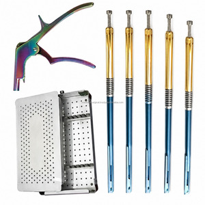 Juego de Rongeurs Rotatorios Interlaminares Kerrison de Calidad Premium para Cirugía de Columna Vertebral, Instrumentos Quirúrgicos Ortopédicos con Certificación CE/ISO - Product Image 2
