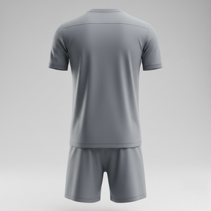 ชุดฟุตบอลแบบ unisex พร้อมกางเกงขาสั้น ชุดเซ็ตสองชิ้นสำหรับเทศกาลเซิร์ฟ ชุดฝึกซ้อมฟุตบอล แห้งเร็ว ชุดกีฬา รับผลิตตามแบบ OEM - Product Image 2