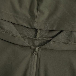 OEM Service Custom Private Label Women's Zipper Hoodies Breathable Eco-Friendly Quick Dry Polyester/Cotton Full Sleeved Street - Product Image 2