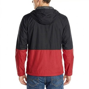 2026 Two Tone Hooded Windbreaker <b>Jacket</b> Full Zip Lightweight Rainproof Outdoor Casual Streetwear <b>Mens</b> Sports <b>Running</b> Coat - Product Image 6
