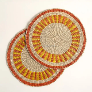 แผ่นรองจานหญ้าทะเลแบบโบฮีเมียนใหม่สำหรับโต๊ะอาหารเครื่องครัวแผ่นรองจานตกแต่งโต๊ะจากเวียดนาม - Product Image 6