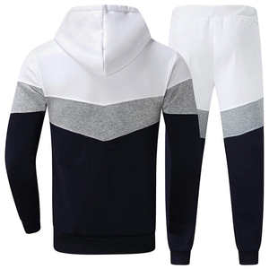 Men Hooded Solid Breathable Winter <b>Tracksuit</b> Custom Design OEM Service Good Price 100% Cotton Breathable <b>Plain</b> Dyed <b>Tracksuit</b> - Product Image 2