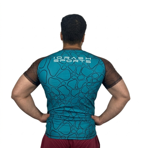 เสื้อผ้ากันแดดแบบสั่งทำพิเศษ เสื้อรัดรูปผู้ชาย เสื้อแรชการ์ดผู้ชาย สินค้ามาใหม่ ขายส่ง เสื้อรัดรูป - Product Image 6