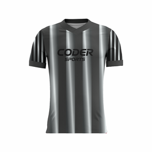 Maillots de football unisexes personnalisés de qualité supérieure, 100 % polyester, anti-bactériens, séchage rapide, respirants, en promotion, tendance - Product Image 5
