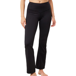 Pantalones Deportivos Acampanados de Invierno para Mujer con Logotipo Personalizado, Tela Elástica de Algodón de Alta Calidad, Secado Rápido, Transpirable, Ecológico, MOQ Bajo - Product Image 1
