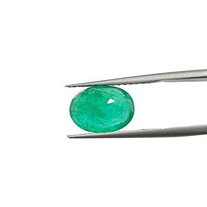 มรกตสีเขียวรูปไข่ 3.59 กะรัต จากพลอยแซมเบีย - Product Image 5