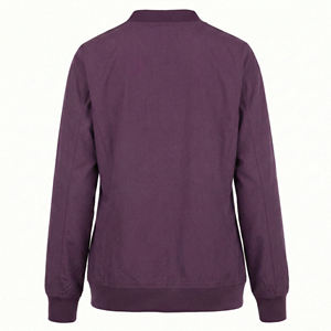 Chaqueta de uniforme médico para mujer al por mayor, chaqueta cálida para hospital, chaqueta de enfermera con cremallera frontal, abrigo bomber acanalado, ropa de trabajo para enfermeras - Product Image 3