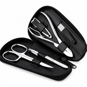 Juego de Manicura y Pedicura Profesional Portátil 5 en 1 de Acero Inoxidable Directo de Fábrica, Kit de Cuidado de Uñas con Caja de Color - Product Image 4