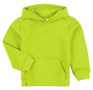 Sudaderas con capucha de ropa para niños de color sólido personalizado 100% algodón liso niños sudaderas con capucha para niños - Product Image 5