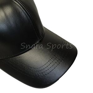 Gorra de Béisbol Unisex Ajustable de Cuero de Oveja Genuino para Hombre, para Otoño e Invierno, Gorro Deportivo para Exteriores - Product Image 4
