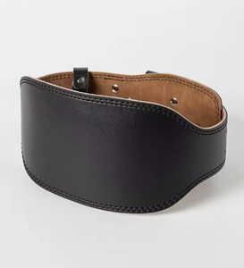 Ceinture de musculation en cuir de vachette marron avec boucle réglable, ceinture de gym en cuir de vachette personnalisée de haute qualité, 13 mm, élastique, antidérapante - Product Image 2