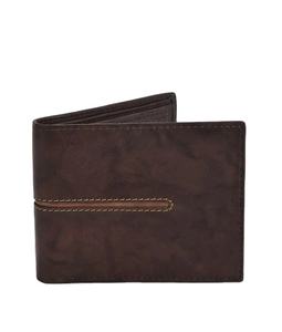 Carteras cortas de cuero de calidad premium para hombre tipo cierre abierto con forro de poliéster - Product Image 1