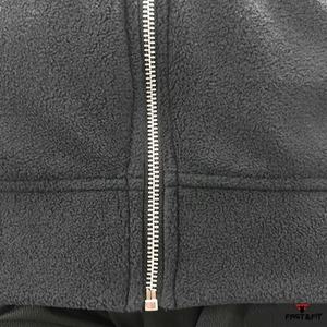 Custom Design Logo Woolen Stand Quilted Lining Big Pockets Waterproof Windproof Outer Wear Men <b>Vest</b> for Sale - Product Image 4