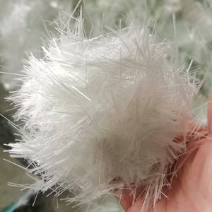 Fibres de verre hachées blanches sans alcali, longueurs de 3 à 19 mm, service de découpe, applications de construction BMC/DMC, marque TOPFRP - Product Image 1