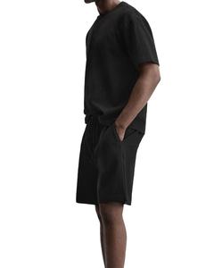 Meilleures ventes T-shirt décontracté à manches courtes pour hommes 100% coton Séchage rapide Respirant O-Neck Design 200 Grammes Motif solide pour adultes - Product Image 4