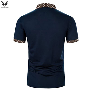 เสื้อโปโลผู้ชายคุณภาพสูงจากไฮแลนด์ พิมพ์โลโก้ตามสั่งได้ ทรงหลวม ระบายอากาศได้ดี ขายดี - Product Image 2
