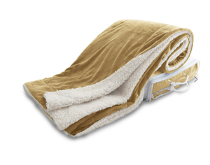 Couverture Chauffante en Sherpa, Tissu Polaire Matelassé, Couleur Unie, Usage Domestique, Style Simple, 1 Pièce - Product Image 2