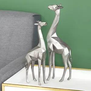 Estatua de Animal de Metal Hecha a Mano Creativa para Decoración Contemporánea del Hogar, Decoración Rústica para Bodas, Impresión Zahid Exports, Estilo Chino Moderno - Product Image 3
