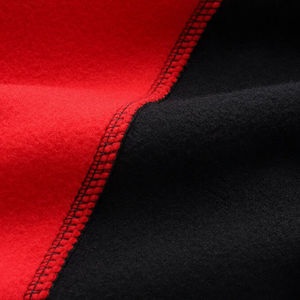 Sudadera con Capucha para Hombre, Corte Regular, Logotipo Estampado, Poliéster y Algodón, Impresión Digital, Sudaderas con Capucha para Hombre, Color Rojo y Negro en Contraste - Product Image 6