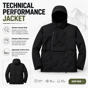 Chaqueta de Snowboard Personalizada Color Negro Jet con Múltiples Bolsillos para Hombre, Chaqueta de Esquí Impermeable para Exteriores, Fabricante OEM de Marca Privada - Product Image 5