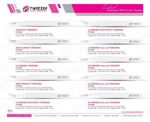 Pinzas curvas ergonómicas para recoger e injertar pestañas de larga duración Use herramientas de belleza con un mejor agarre - Product Image 6