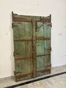 <b>Antique</b> Solid Wood Door Panels with Hand Carved <b>Frame</b> Luxury Villa Front Door for Restaurants Hotels Home Furniture - Product Image 2