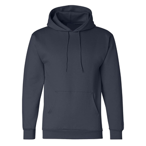 Sweat à capuche pour homme de haute qualité, vert foncé, solide, pour l'hiver, avec logo sur le devant, tissu polaire respirant et à séchage rapide - Product Image 1