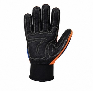 MUBASHAR PRO GRIP INTERNATIONAL MRG-IRG-015 Practical <b>Workwear</b> Impact Resistant <b>Gloves</b> Modern Ergonomic Design Nitrile Palm - Product Image 5