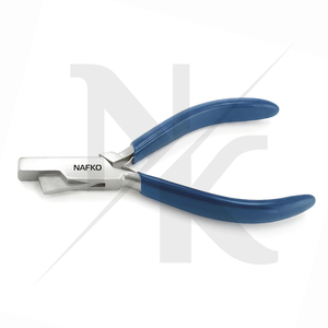 Pince à découper et à former les sangles en cuir, outil de bijouterie durable, 130 mm, pour découpe et encoche de formes personnalisées - Product Image 4