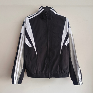 <b>Men</b> Color-Block Sport Windproof Breathable Nylon/Cotton Tracksuit <b>Jacket</b> Street Soccer Athletic Streetwear Football Casual - Product Image 3