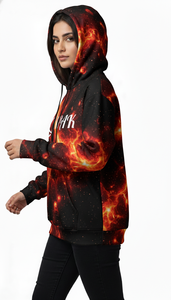 <b>Trendy</b> Winter Fashion Oversized Unisex Embroidered <b>Hoodie</b> with High Quality Sublimation Print for Streetwear Brands - Product Image 5