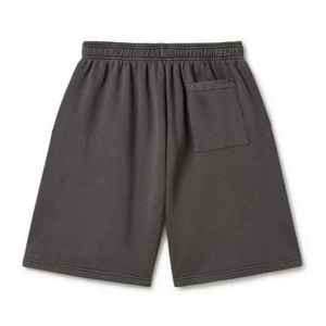 Pantalones Cortos Deportivos de Alta Calidad para Hombre, 100% Algodón, Casuales, Holgados, para Correr, Deportivos, Negros - Product Image 5