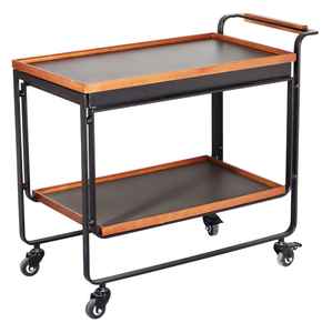Carrito de Acero Inoxidable de Grado Médico de 2 Niveles, Carrito de Servicio Rodante para Hospital, Laboratorio y Consultorio Dental Profesional - Product Image 6