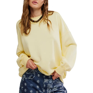 Sudadera Oversize de Invierno para Mujer, Estilo Casual Urbano, con Estampado Personalizado Frontal, Cuello Simulado, Forro Polar de Algodón Suave y Ecológico - Product Image 6