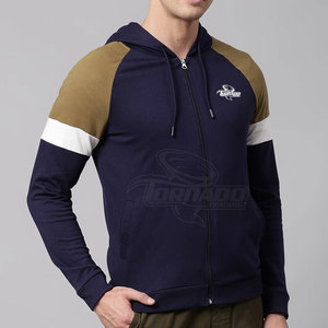 Sudaderas con Capucha de Diseño Personalizado, 100% Algodón, con Cierre, para Hombre, Ligeras, Transpirables, de Alta Calidad, para Invierno - Product Image 4