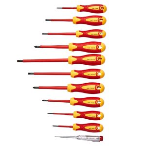 Juego de Destornilladores Aislados Profesionales de 11 Piezas, Kit de Herramientas para Electricistas de 1000V con Puntas Magnéticas - Product Image 1