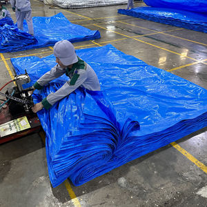 Lona de Polietileno Azul de Alta Durabilidad, Resistente, de Gran Capacidad, con Opciones de Color y Tamaño, Impermeable, para Cubrir Carga de Camiones - Product Image 1