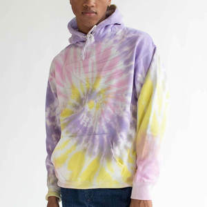 Sweat-shirts pour hommes en coton 100% tie-dye, design personnalisé, légers, de haute qualité, pour l'hiver - Product Image 3