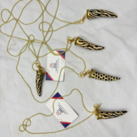 Pendentif en corne de buffle, bijoux unisexes, viking, fait main, éco-responsable, amour des animaux, religieux, nouveau design, best-seller, vente en gros
