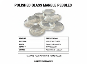 ลูกแก้วขัดเงาทำมือ ตกแต่งตู้ปลาสวยงาม สีสันสดใส ปรับแต่งได้ เหมาะสำหรับเป็นวัสดุรองพื้น โปร่งแสง - Product Image 6