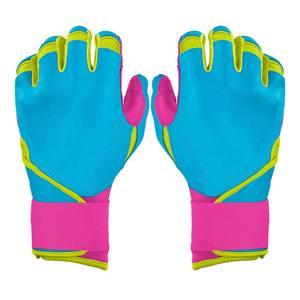 Gants de frappe de baseball en cuir véritable de qualité supérieure avec logo et design personnalisés, qualité professionnelle, antidérapants - Product Image 5