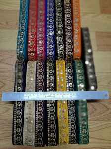 Dentelle brodée de créateur, idéale pour les tenues de mariage, la collection festive et l'utilisation en boutique. - Product Image 2