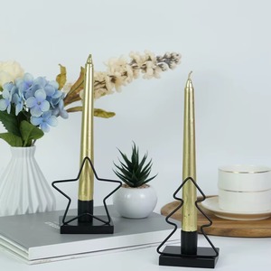 Support de Bougie en Bois Noir Élégant pour Arbre de Noël, Décoration Festive pour Célébrations et Cadeaux de Fêtes - Product Image 4