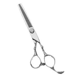 กรรไกรซอยผมระดับมืออาชีพ สแตนเลส VG10 คมกริบ สำหรับคนถนัดขวา ชุดอุปกรณ์ตัดแต่งทรงผมสำหรับร้านเสริมสวย - Product Image 3