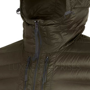 Chaqueta de Mezclilla de Invierno de Alta Calidad para Exteriores, Manga Larga, con Capucha, Cuello Alto y Logotipo Frontal, Precio Razonable, Venta en Línea - Product Image 5