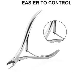 Stainless Steel <b>Nail</b> Clipper Bevel Blade Sharp Tip Durable Portable Wide Jaw Opening Finger <b>Nail</b> <b>Tool</b> Adult Simple Style - Product Image 5