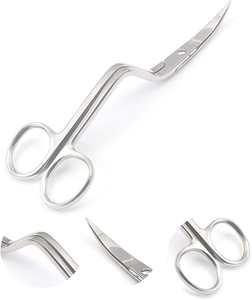 Tijeras de Bordado Curvas Dobles de 6 Pulgadas al Mejor Precio para Cortar Hilo, Coser y Manualidades, Instrumento Quirúrgico con Certificación CE ISO - Product Image 1