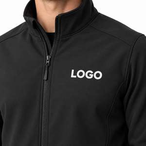 Veste softshell pour homme, tissu 3 couches, imperméable, veste de montagne pour l'extérieur, coupe-vent durable - Product Image 5