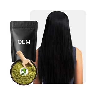 Tốt Nhất Bán Tự Nhiên Màu Đen Henna Thuốc Nhuộm Tóc Bột Từ Sojat Rajasthan Amoniac Miễn Phí Hữu Cơ Thảo Dược Màu Tóc Bán Buôn - Product Image 1